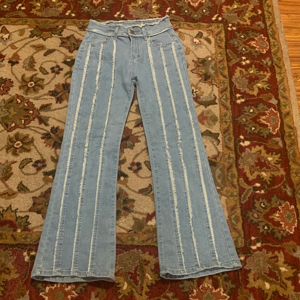 VINTAGE Blue Flared Women Jeans